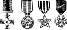 Four medals