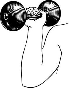 Dumbbell drawing