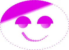 Pink smiley