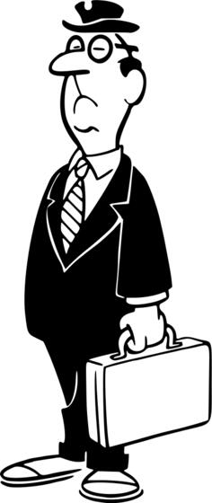 Businessman cartoon image