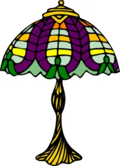 Colored lamp