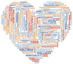 Love word cloud