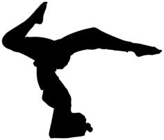 Difficult yoga exercise