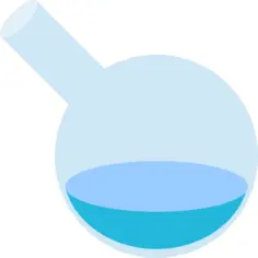 Flask with round bottom