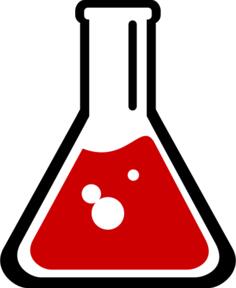 laboratory flask glassware