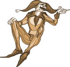 Jester drawing