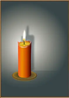 Red candle