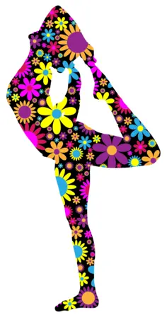 Flowery yoga