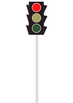Traffic red light