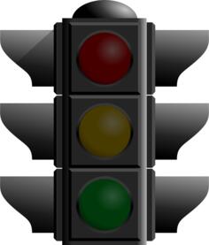 Traffic lights off