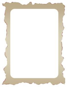 Parchment border
