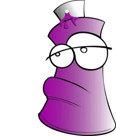 Spray can cartoon image