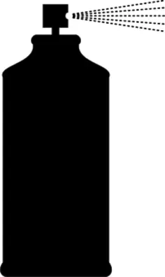 Spray can silhouette