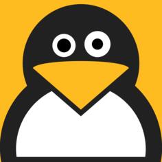 Confused penguin