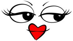 Seductive smiley