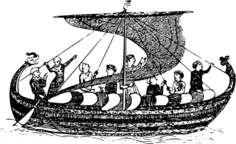 Viking longboat