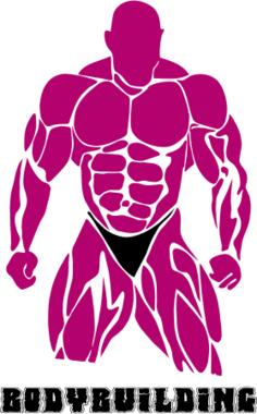 Muscular athlete