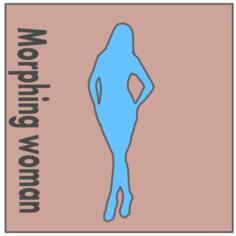 Lady's silhouette