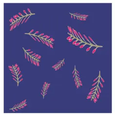 Colorful floral pattern