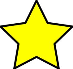Yellow star image