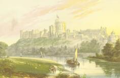 Windsor Castle vector drawing