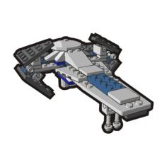 Vector image of sci-fi kid's toy