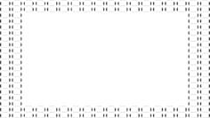 Vector illustration of ASCII Bubble Border