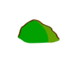 Hill map element vector drawing