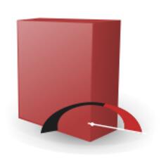 RPM Package Manager application icon vector drawing