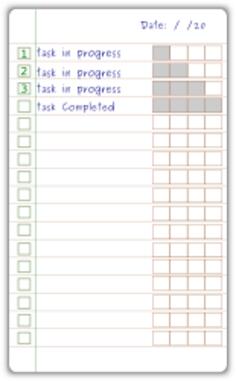 Checklist vector image