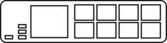 MIDI pad controller vector drawing
