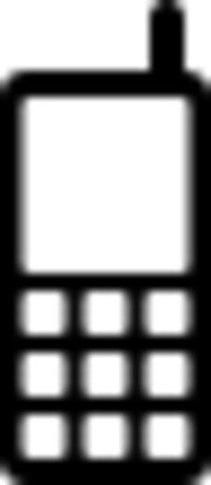 Mobile phone vector icon