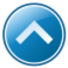 Up arrow icon vector image