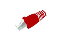 Connector RJ45 vector clip art