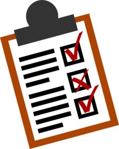 Checklist vector icon