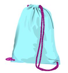Vector image of sport bag