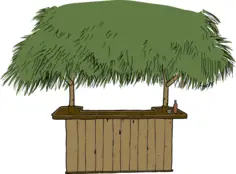 Tiki Bar Vector Image