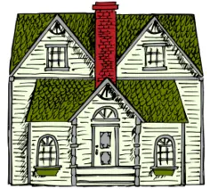 Victorian House vector art
